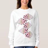 Onweerstaanbaar Ice Cream Sprinkles Sweatshirt (Voorkant)