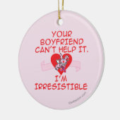 onweerstaanbaar keramisch ornament (Links)