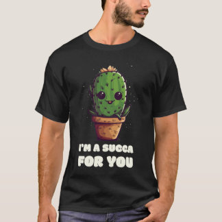 Onweerstaanbaar Leuk Succulent T-Shirt: Ik ben Suc T-shirt