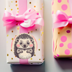 Onweerstaanbaar Schattigee egel Hedgie Ronde Sticker