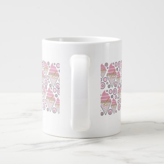 Onweerstaanbare ijskreeft Mok - Adiela Akoo (Achterkant)