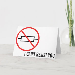 Onweerstaanbare romantische grappige valentijn ner feestdagen kaart