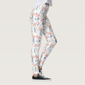 Onweerstaanbare roze flamingos leggings (Rechts)