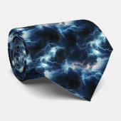 onweersverlichtingspatroon stropdas (Opgerold)