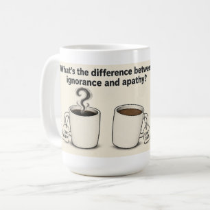 Onwetendheid en Apathie Koffiemok