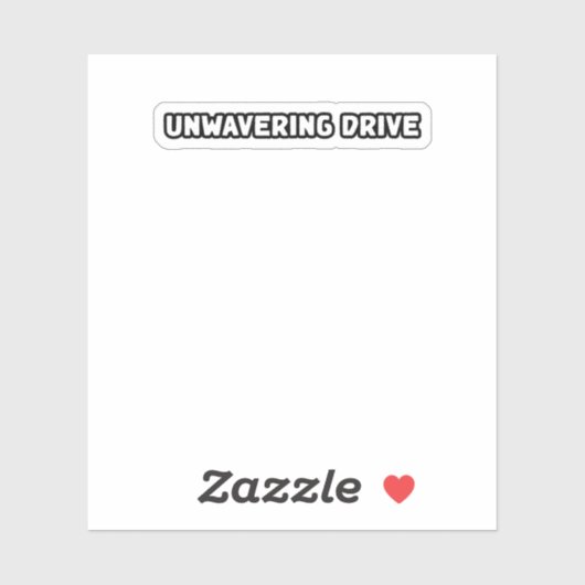 Onwrikbare focus voor bepaling van de persistentie sticker (Vel)