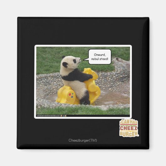 Onwurd, nobul steed! magneet (Voorkant)