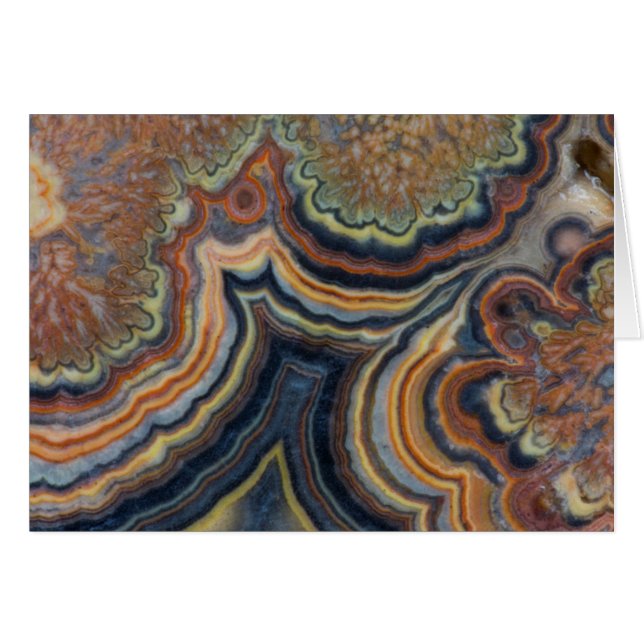 Onyx à tube fleuri (Devant horizontal)