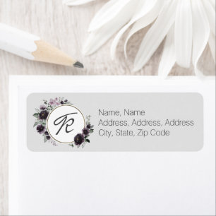 Onyx Black Velvet Chalkboard Grunge Etiket