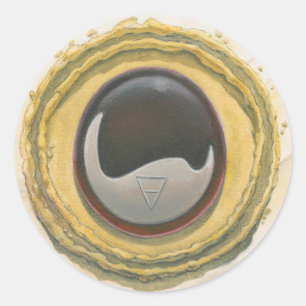 Onyx Core Ronde Sticker