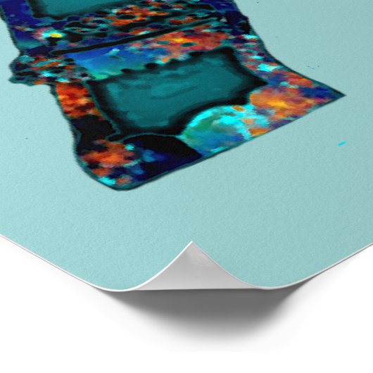 Onyx Elephant Poster (Hoek)