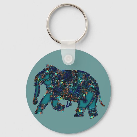 Onyx Elephant Sleutelhanger (Voorkant)