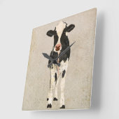 Onyx et horloge de vaches d'ivoire (Angle)