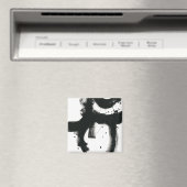 Onyx Gesture - zwarte verflijnen Magneet (Insitu (Vaatwasser))