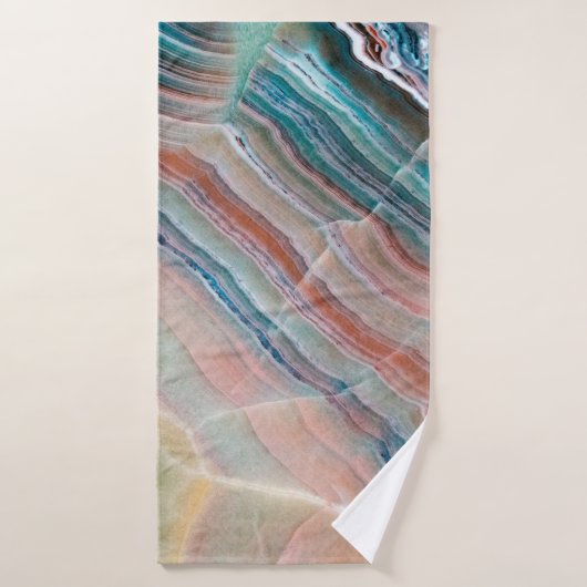 onyx marmer texture background of natural stonesto badhanddoek (Badhanddoek)