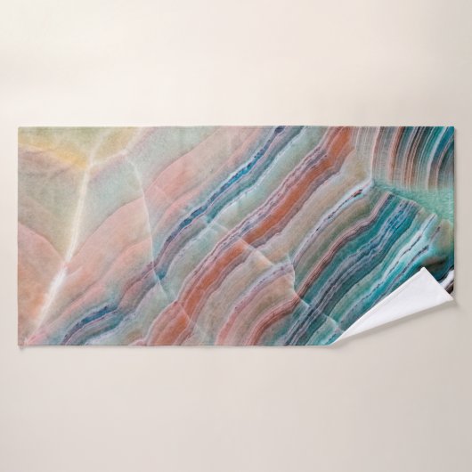 onyx marmer texture background of natural stonesto badhanddoek (Badhanddoek)