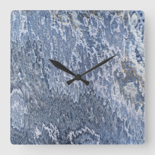 Onyx Motif en pierre Acrylique Horloge murale