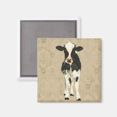 Onyx & Pearl Koe magneet (Voorkant / Achterkant)