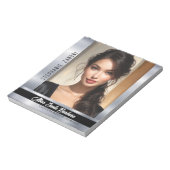 Onyx Shine Pageant Titulaire Bloc-notes (Tourné)
