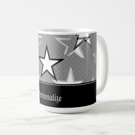 Onyx Star Explosion café Mug (Devant droit)