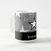 Onyx Star Explosion café Mug (Devant gauche)