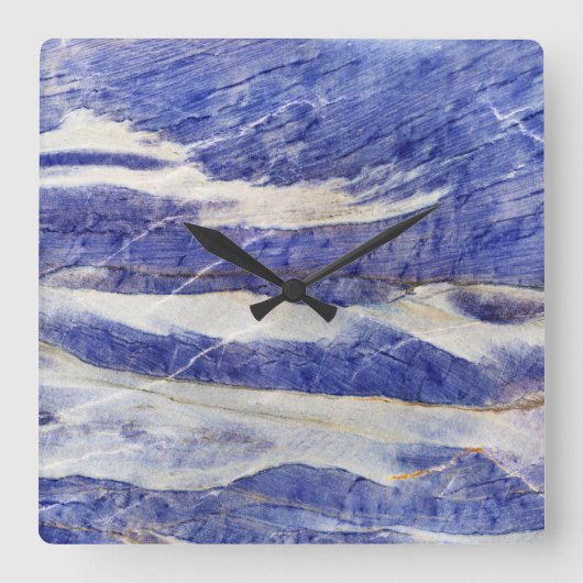 Onyx Stone Pattern Acrylic Wall klok (Voorkant)