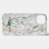 Onyx Stone Phone/iPad Case Custom Name (Achterkant (horizontaal))