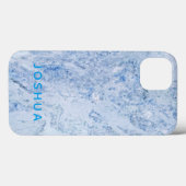 Onyx Stone Phone/iPad Case Custom Name (Achterkant (horizontaal))