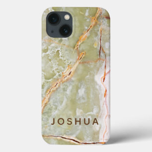 Onyx Stone Phone/iPad Case Custom Name