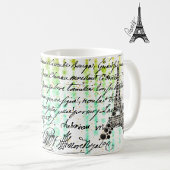 Onyx Tour Eiffel Café Mug