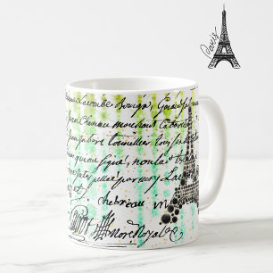 Onyx Tour Eiffel Café Mug