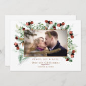 Onze 1e Kerstmis samen Foto van Peace Jose & Liefd (Voorkant / Achterkant)