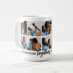 Onze 1e Vaderdag Samen! Fotosamenstelling Koffiemok