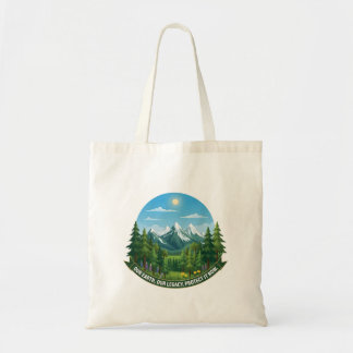 Onze Aarde & Erfgoed Natuur Landschap Eco Bewustzi Tote Bag