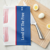 Onze Amerikaanse vlag   Theedoek (Quarter Fold)