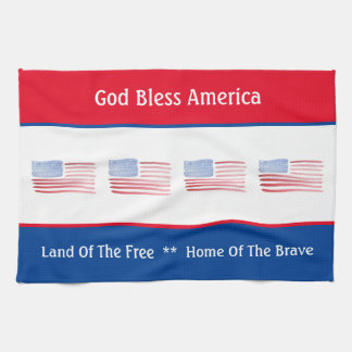 Onze Amerikaanse vlag Theedoek