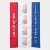 Onze Amerikaanse vlag   Theedoek (Verticaal)