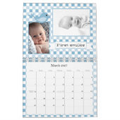 Onze Baby Boy Custom Foto Kalender (Mar 2027)
