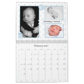 Onze Baby Boy Custom Foto Kalender (Feb 2027)