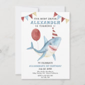 Onze Baby haai 1e verjaardag onder het Zee Kaart (Voorkant)