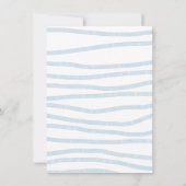 Onze Baby Whale 1e verjaardag onder het Zee Kaart (Achterkant)