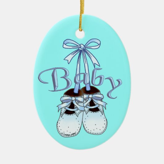 Onze babyschoentjes ornament (Voorkant)