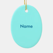 Onze babyschoentjes ornament (Achterkant)