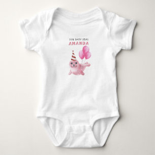 Onze babyzeehond 1e verjaardag onder de zee romper