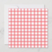 Onze Berry Sweet Verjaardags Platte Bedankkaart (Achterkant)