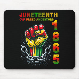 Onze bevrijde Afrikaanse voorouders, Juneteenth-18 Muismat