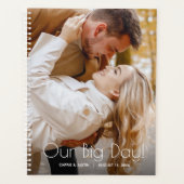 Onze Big Day Photo Wedding Planner (Voorkant)