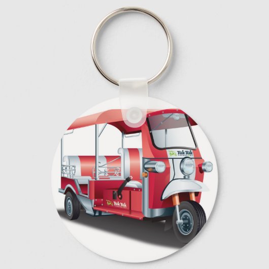 ONZE BIG RED TUK TUK SLEUTELHANGER (Voorkant)
