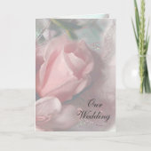 Onze bruiloft aankondiging Kaart (Voorkant)