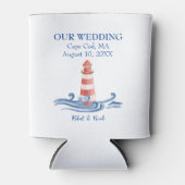 Onze bruiloft - Cape Cod Blikjeskoeler (Voorkant)